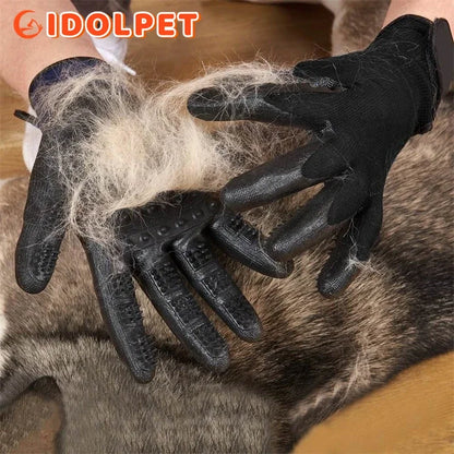 Pet Grooming & Shedding Gloves | De Perfecte Tool voor een Glanzende Vacht
