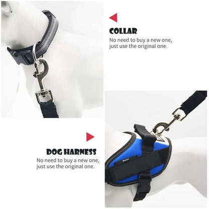 Adjustable Pet Car Seat Belt | Veiligheid en Comfort voor Je Hond