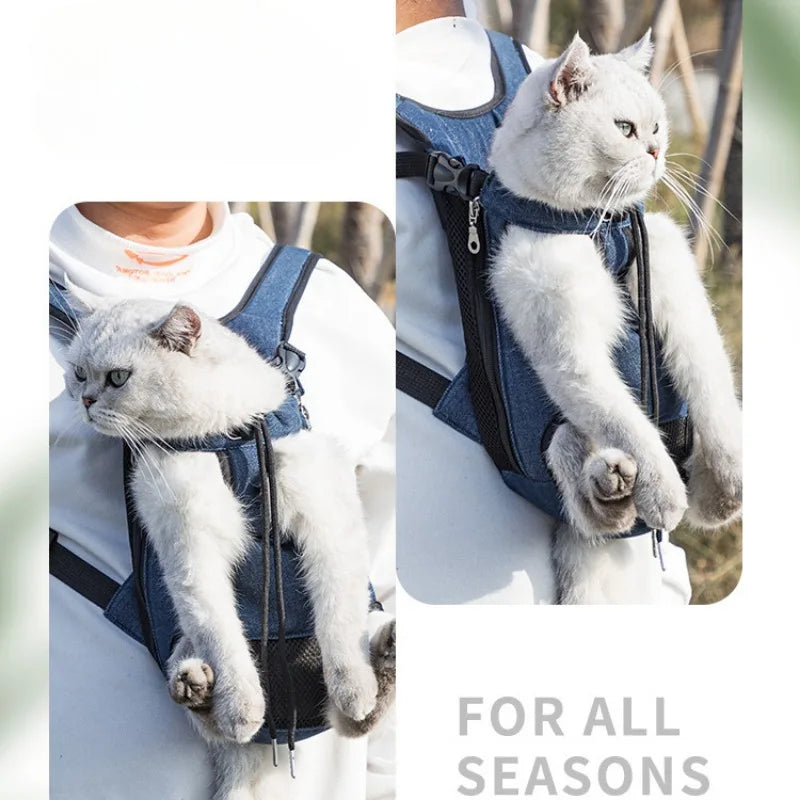 Breathable Travel Pet Backpack | Comfortabel Reizen voor Jou en Je Huisdier