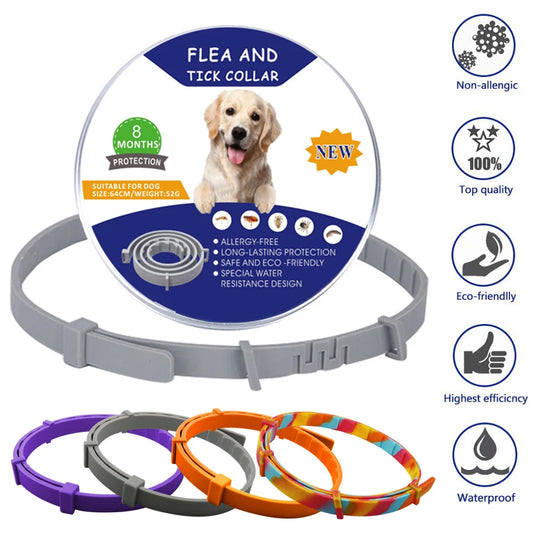 PawShield Flea & Tick Collar | Bescherming Tegen Vlooien en Teken voor Je Hond
