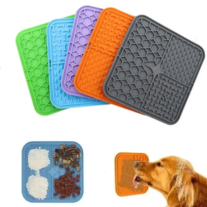 Silicone Pet Lick Mat | Stressvermindering en Vermaak voor Je Huisdier