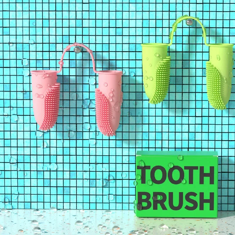 Soft Silicone Pet Finger Toothbrush | Voor Gezonde Tanden en een Gelukkige Glimlach