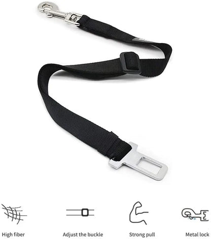 Adjustable Pet Car Seat Belt | Veiligheid en Comfort voor Je Hond