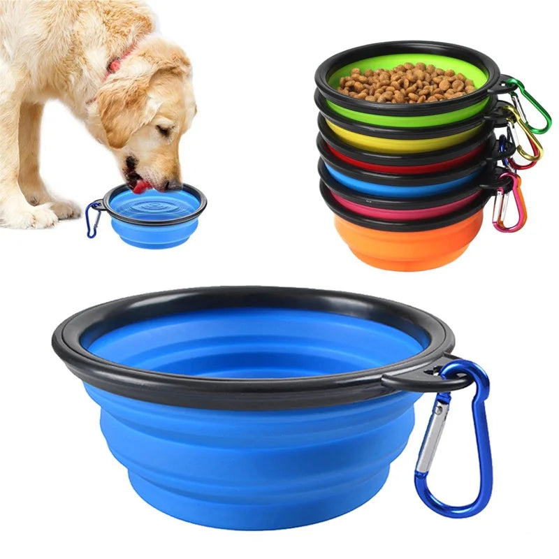 Folding Silicone Dog Feeder | Praktisch, Compact en Perfect voor Je Hond