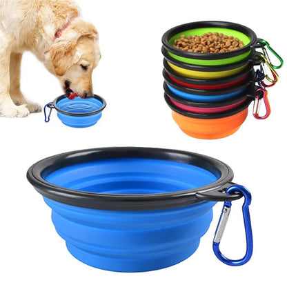 Folding Silicone Dog Feeder | Praktisch, Compact en Perfect voor Je Hond