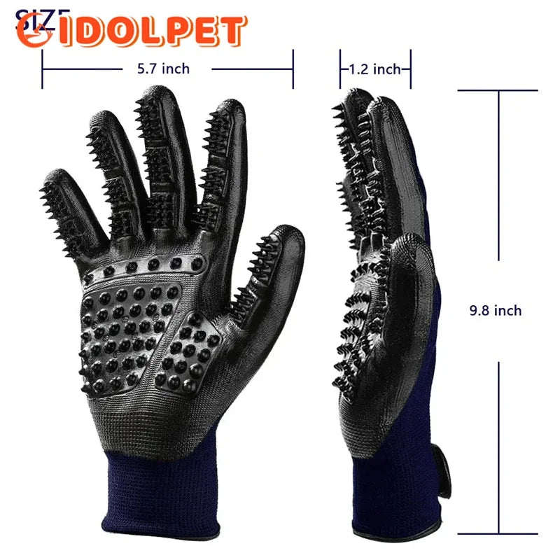 Pet Grooming & Shedding Gloves | De Perfecte Tool voor een Glanzende Vacht